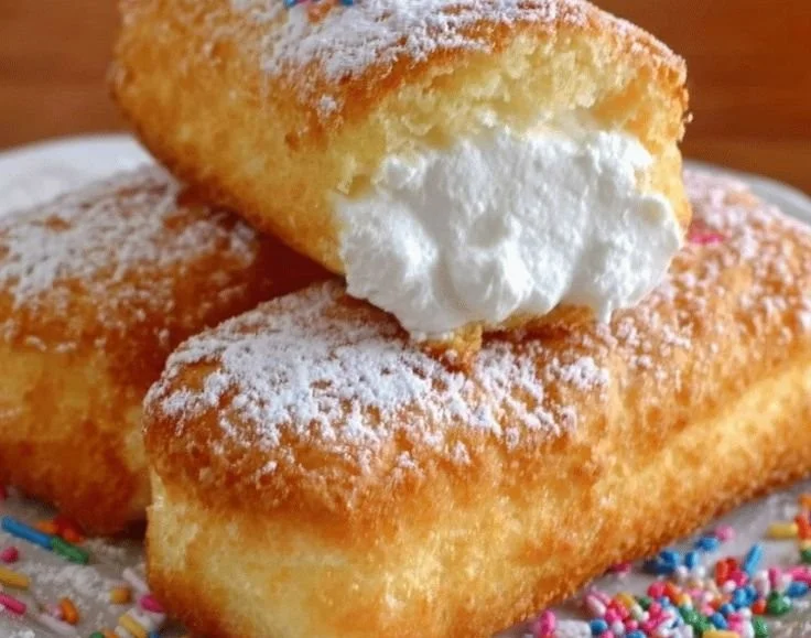 Delicious homemade Twinkies for back-to-school treats