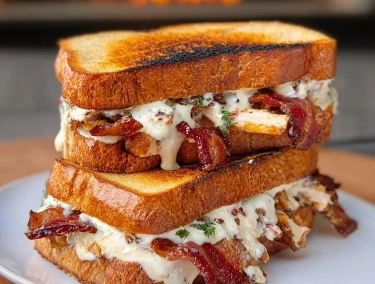 Delicious Ranch Chicken Sandwich with crispy chicken and ranch dressing